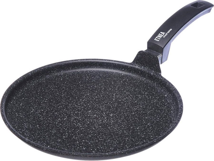 Crêpepan 32 cm aluminium zwart