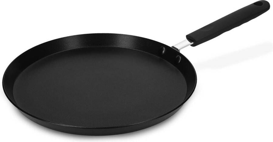 Crêpepan pannenkoekenpan palathampan 26 cm pan voor pannenkoeken alle kookvlakken antiaanbaklaag