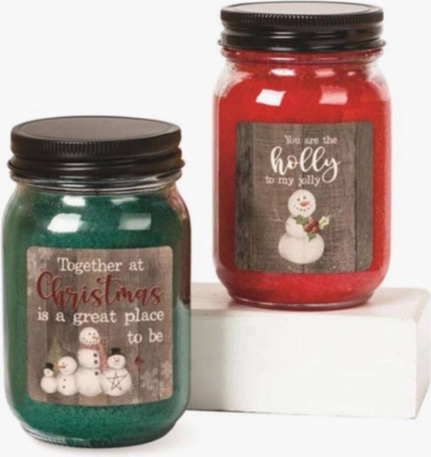 Crossroads candle geurkaarsen set kerstmis