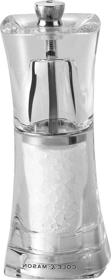 Crystal Zoutmolen Precision+ Instelbare Maling Acryl 125mm Levenslange Garantie op Mechanisme