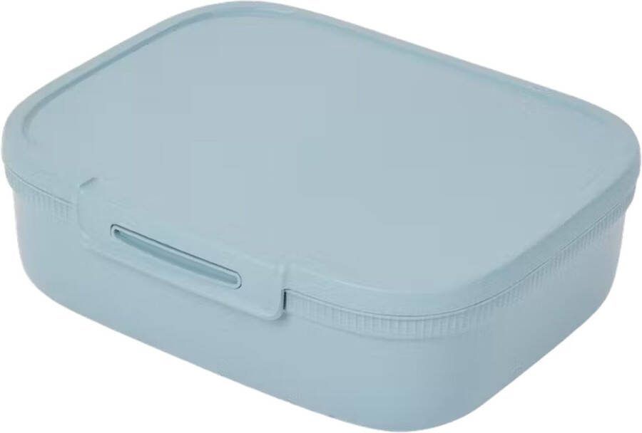 Curver lunchbox & snackbox 2 in 1 broodtrommel & fruitbox blauw