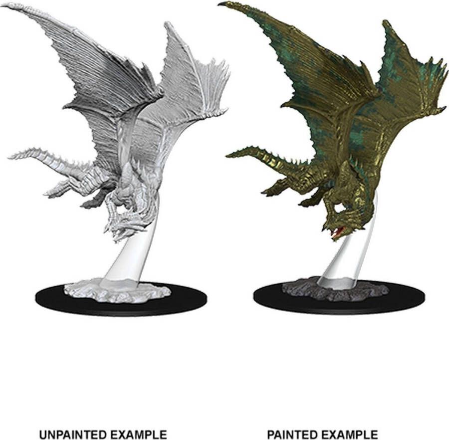 D&D Nolzur's Marvelous Miniatures Young Bronze Dragon