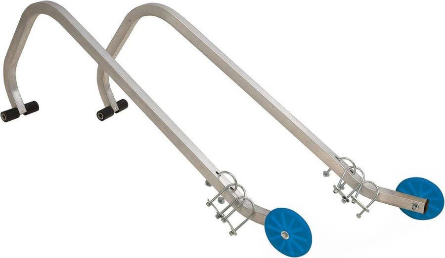 Dakladderhaken Set 1015 mm Zilver Silverline Tools Ladder Feet