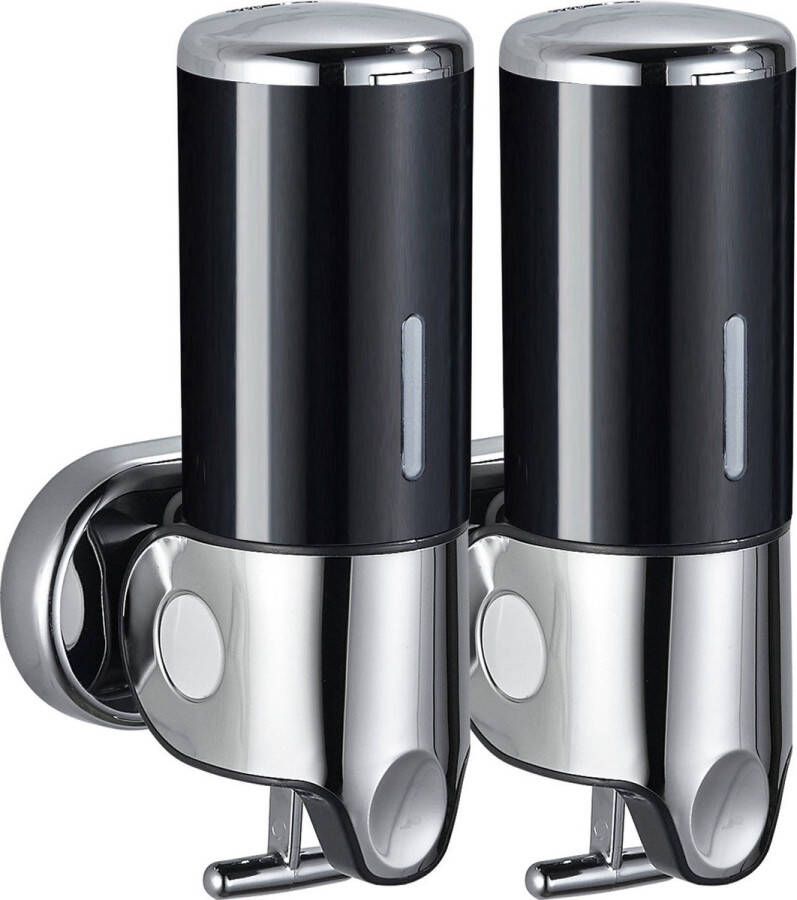 DAKYAM zeepdispenser wandzeepdispenser 1000ml Zwart