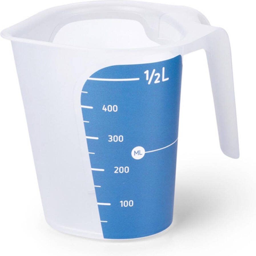 DBP maatbeker Cuisio 500 ml kunststof transparant