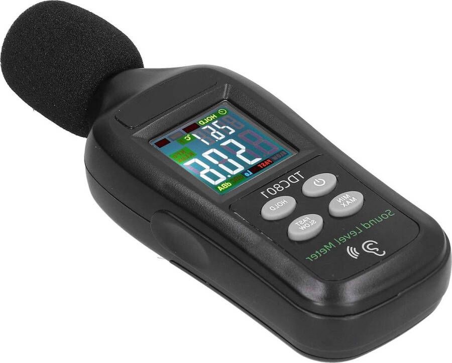 Decibel Meter Draagbaar Lcd-scherm Geluidsniveaumeter 35dB-135dB Monitor Digital Sound Meter decibel meter