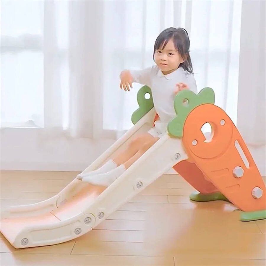 Decotopia Baby Glijbaan Oranje Groen 57cm