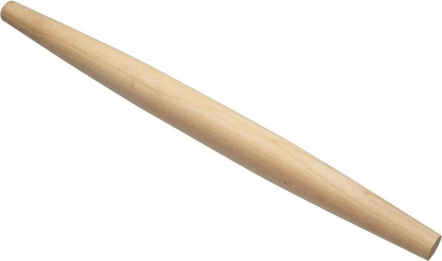 Deegroller 50 cm Hout Bruin met Gratis Receptenboek pasta roller