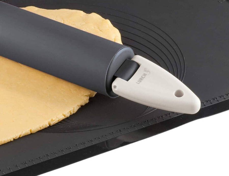 Deegroller Siliconen Grijs één maat Keukenaccessoire Bakken