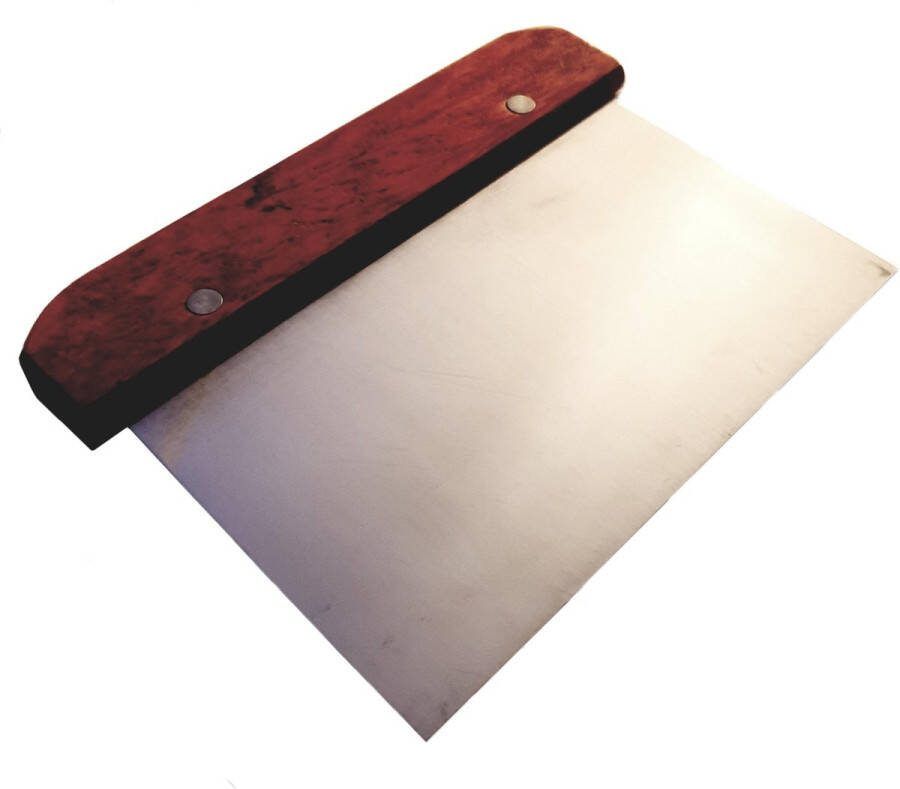 Deegschraper Deeg Mes Schraper Deegsnijder Deegkrabber Deegsteker Duurzaam 15x11 cm Hout Deeg Keuken Huishouden Keukentool Keukengerei Gladstrijker