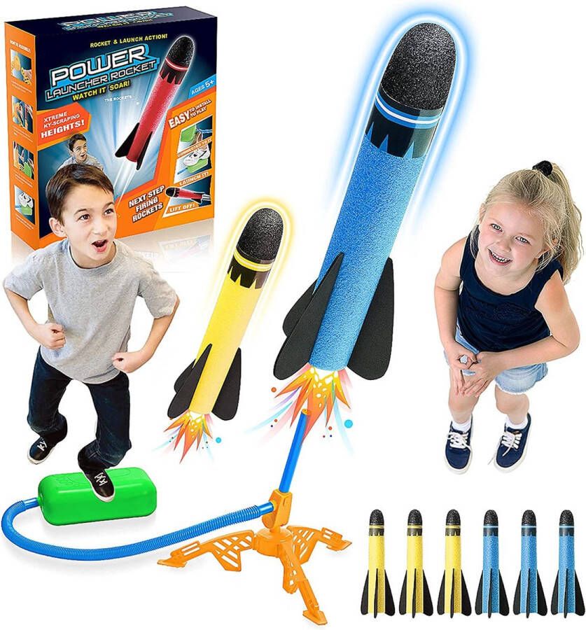 DejaNard Voetpomp Rocket Foam Buitenspeelgoed Geschenken & Speelgoed voor Kinderen