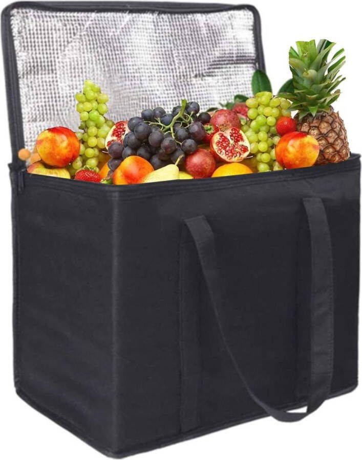 Delivery Bag 30L Soft Pack Koeltas Doos Geïsoleerde Bezorgtas voor Grote Picknick Lunchtas Koelbox Boodschappentas voor Camping en Barbecue Winkelen Delivery Bag