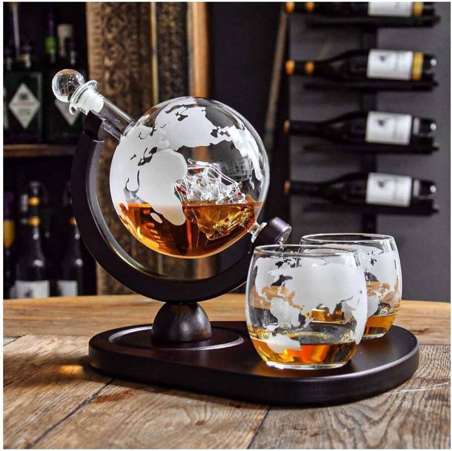 Deluxe Decanter Set Globe Design (04976)