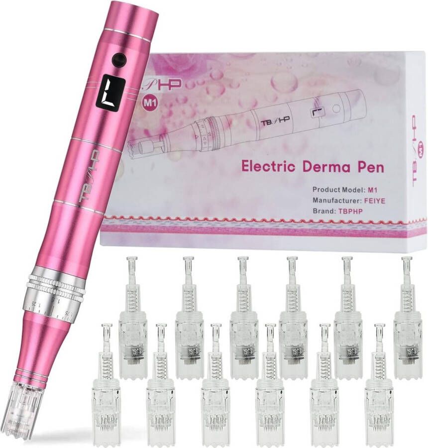 Derma Pen Micronaalden Pen Microneedling Schroefdraad Ronde Nano