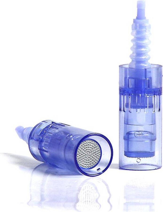 Dermapen Microneedling Cartridges 5 opzetstukken – Ronde Nano pin – Nano Pin Dermapen naalden Acne verwijderen Litteken behandeling Rimpels behandelen Dermapen Needle