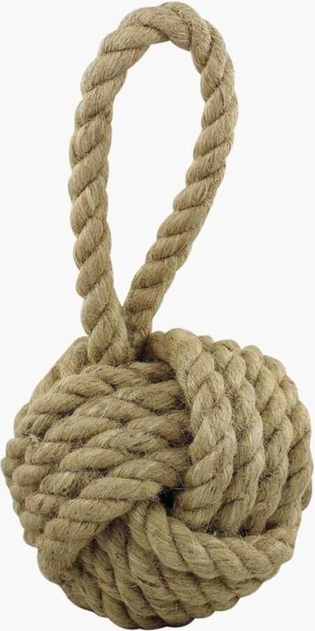 Design Deurstopper touwbal gedraaid ø 15 cm 2 KG