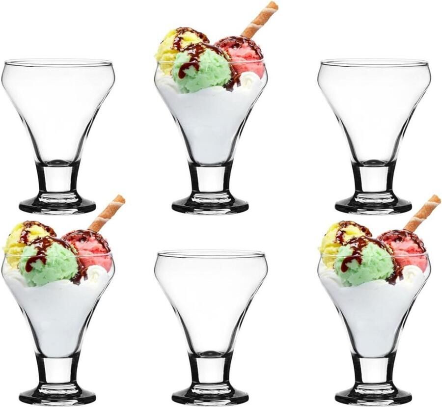 Dessertgläser-Set IJscoupes 6-delige set 6x290 ml Schalen set