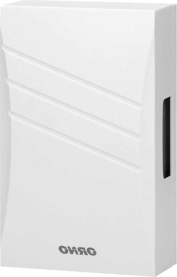 Deurbel Mechanische Gong Bekabeld met Ingebouwde Transformator Tweekleurig 80dB Wit 230V-8V