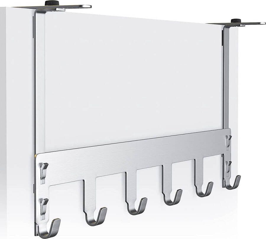 Deurhanger – Deurkapstok – Deurkledingrek – Badkamer deurhanger – Deur Handdoek en Kledinghanger – Kleerhanger