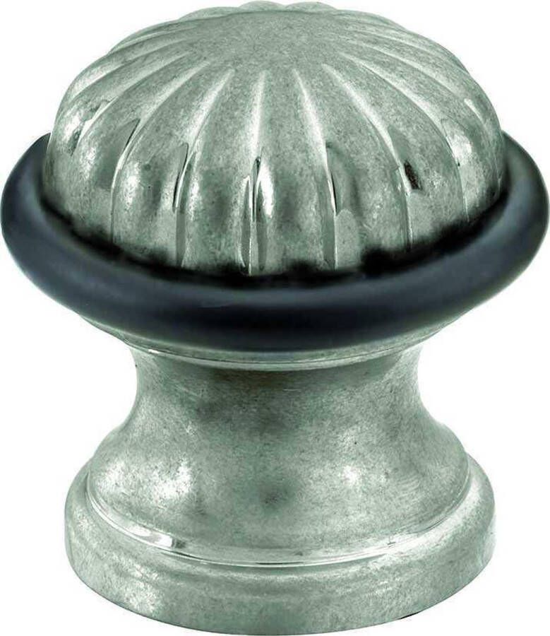 Artitec-Wallebroek_1 Deurstopper Nouveau antiek nikkel ebben
