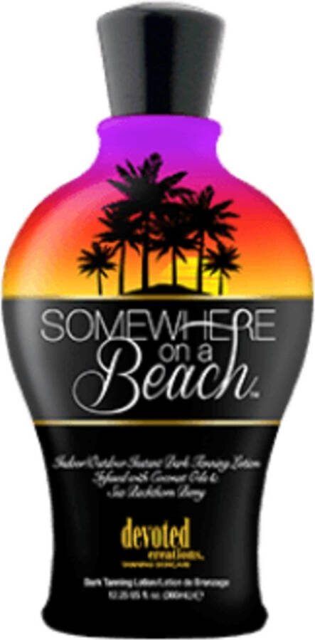 Devoted Creations Somewhere on a beach 360ml Met Vaseline Bodylotion