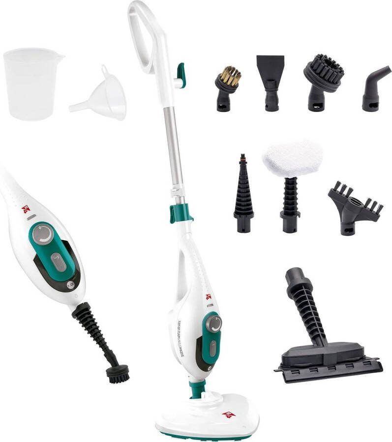 Di4 Steamclean Multi10 Max 10 in 1 multifunctionele stoomreiniger diepe reiniging 1500W verwijdert 99 9% van virussen en bacteriën reiniging zonder reinigingsmiddelen wit Reinigingsmachine