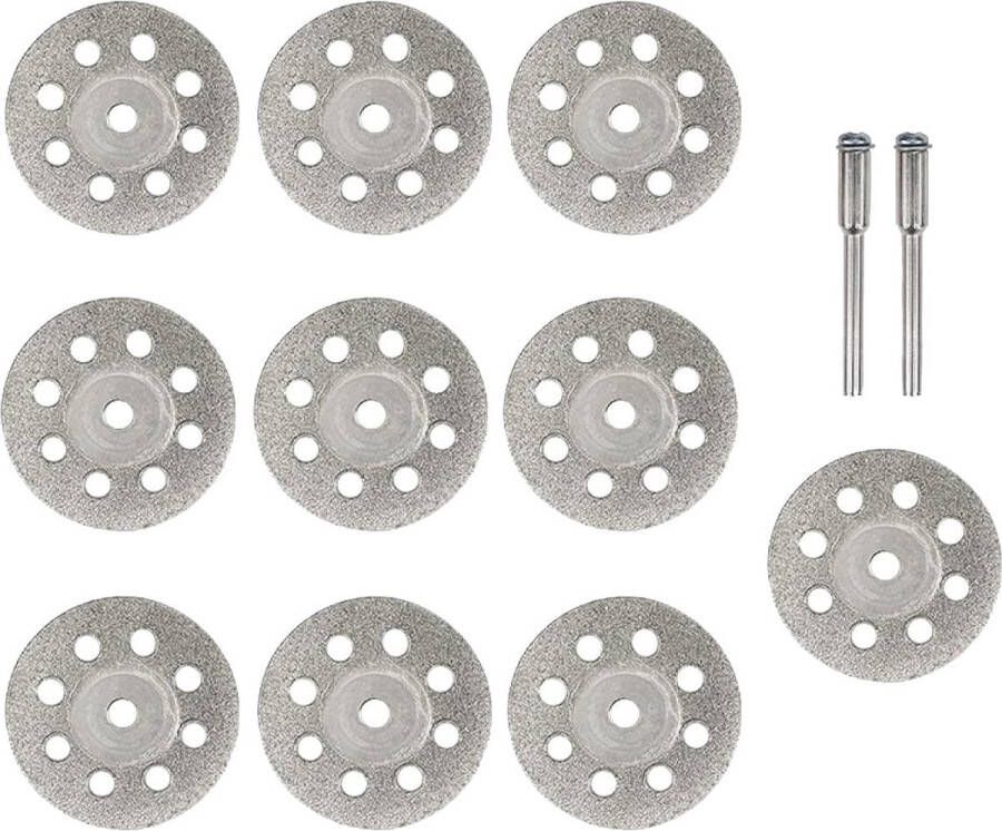 Diamant Slijpschijf voor Multitool Mini 25mm 10 stuks