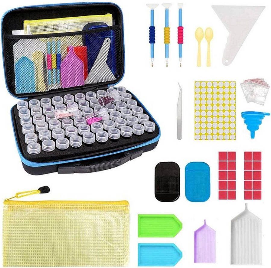 Diamond Painting Accessoires potjes sorteren pennen etui schudbakje corrector accessoires opbergen volwassenen