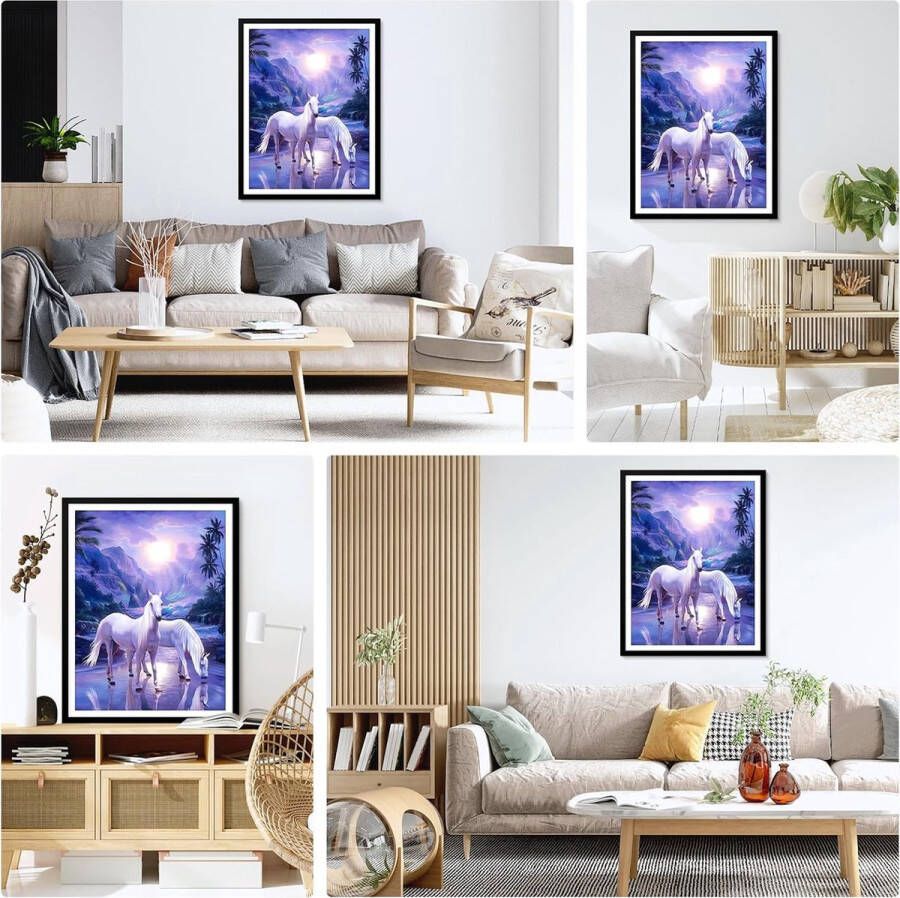 Diamond Painting Paard Horse Diamond Painting set for adults and children 30 x 40 cm
