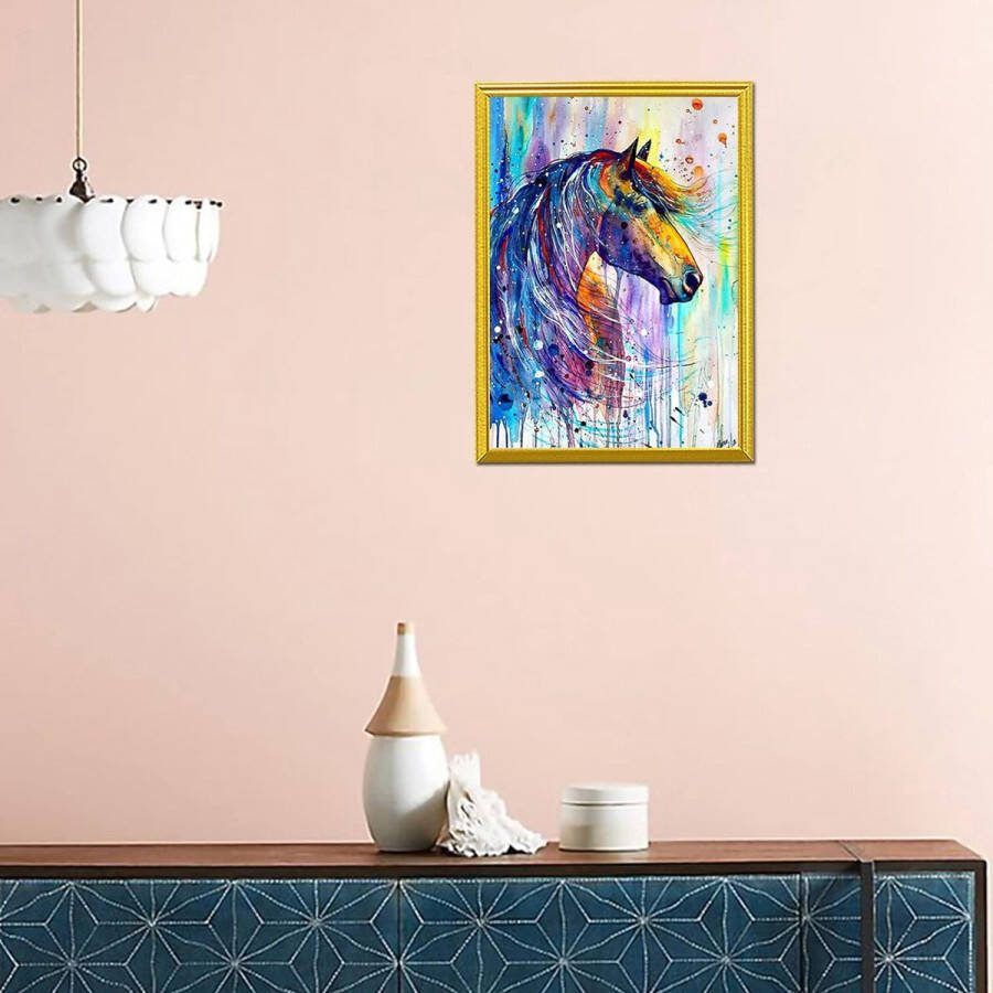 Diamond Painting Paard Horse Diamond Painting set for adults and children 30 x 40 cm