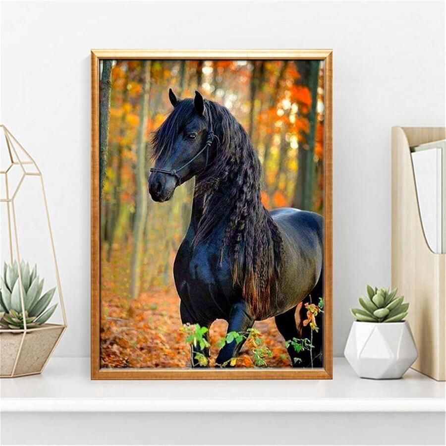 Diamond Painting Paard Horse Diamond Painting set for adults and children 30 x 40 cm