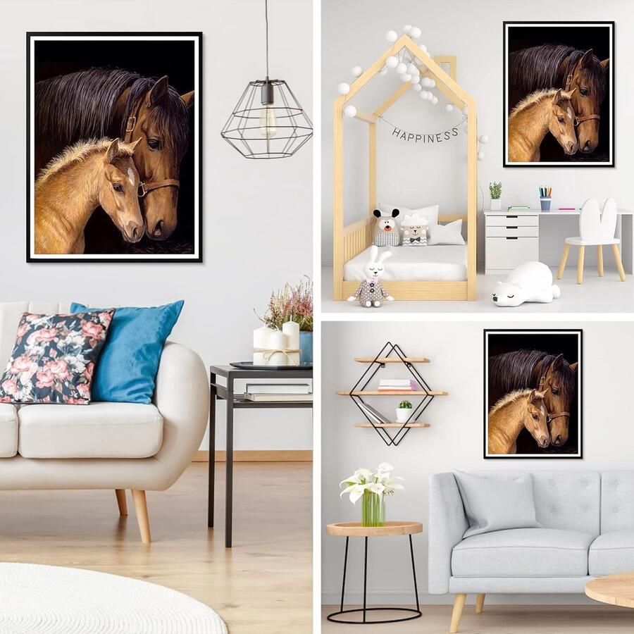 Diamond Painting Paard Horse Diamond Painting set for adults and children 30x40cm