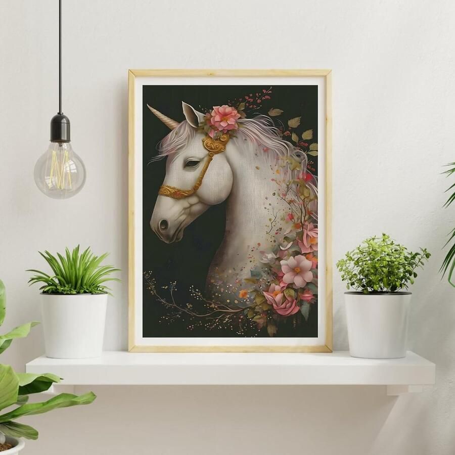 Diamond Painting Paard Horse Diamond Painting set for adults and children 30x40cm
