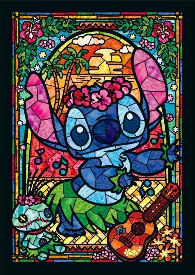 Diamond painting Stitch 30x40 cm ronde steentjes volledig te beplakken