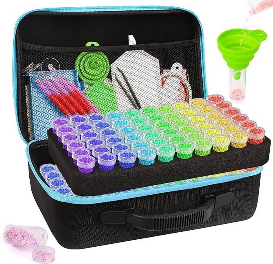 Diamond painting storage box diamantborduurwerk doos voor doe-het-zelf handwerk 120