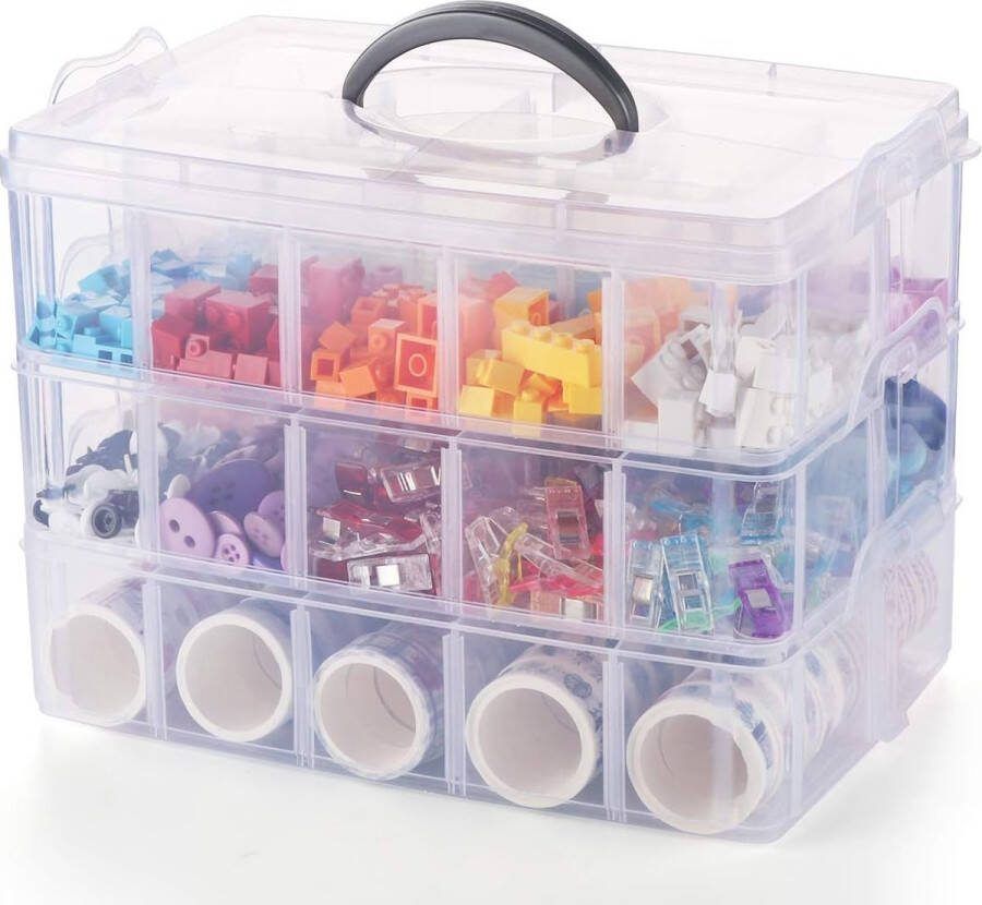 Diamond painting storage box diamantborduurwerk doos voor doe-het-zelf handwerk