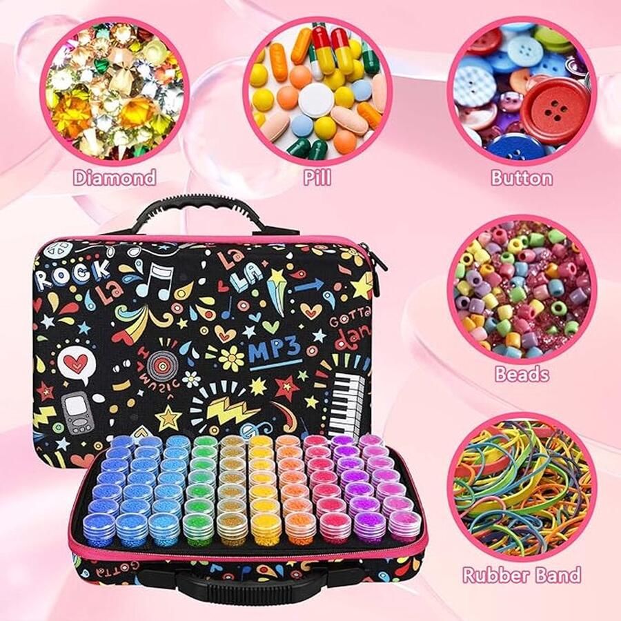 Diamond painting storage box diamantborduurwerk doos voor doe-het-zelf handwerk 70