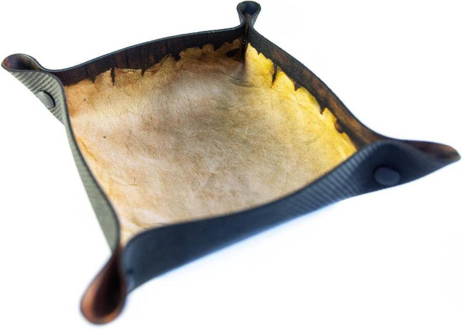 Dice tray Dobbelstenenbak Dobbelbak voor bord- en rollenspellen met HTML content Robinson Crusoe Avel L5K Roll Player Ashes: Rise of the Phoenixborn Skytopia Papyrus dice tray