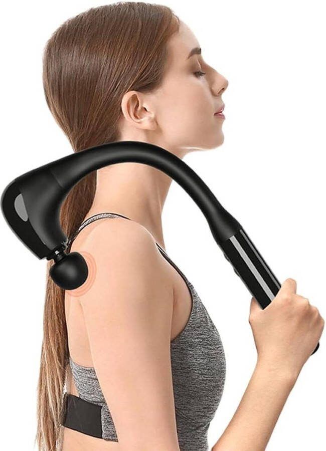 Diepe Weefsel Percussie Massager Nek en Schouder Spiermassagepistool met Timerfunctie Massage Gun
