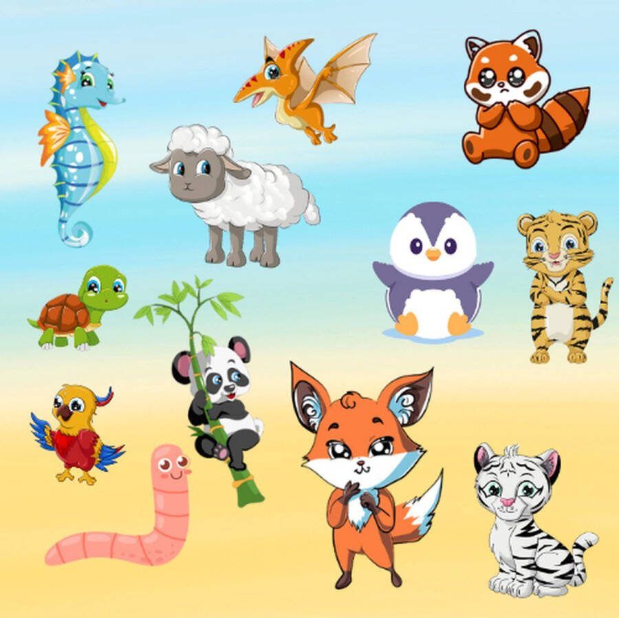 Dierenplaatjes Bingo Digitale Spellenbox