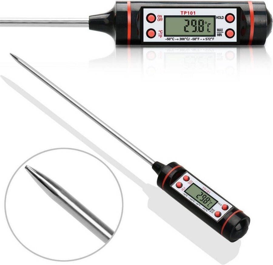 Digitale BBQ thermometer Barbecue Draadloos Oventhermometer Vleesthermometer