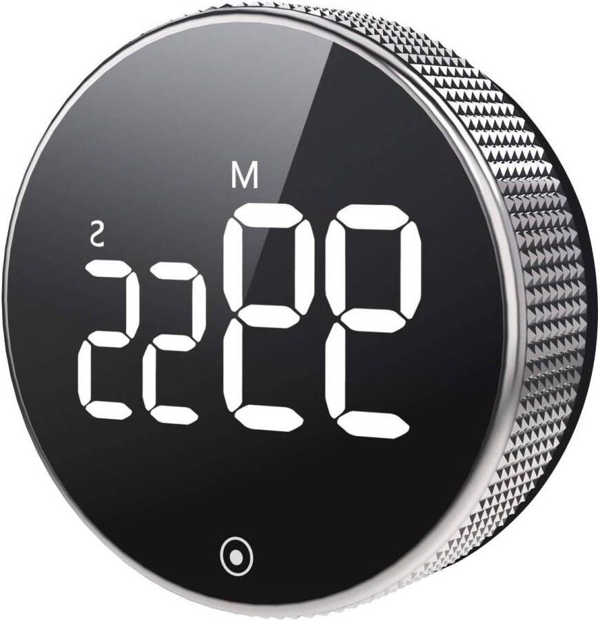 Digitale keukentimer groot led-scherm luid alarm ideaal voor koken en bakken kookwekker digitaal