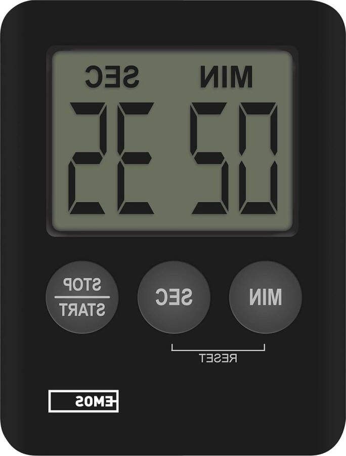 Digitale keukentimer met alarm en magneet zwart kookwekker keukentijdslotaquarium reef aquarium led lighting . kookwekker digitaal