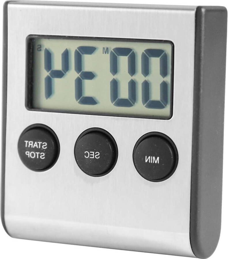 Digitale keukentimer met magneet en stopwatch Korttijdmeter voor in de keuken kookwekker digitaal