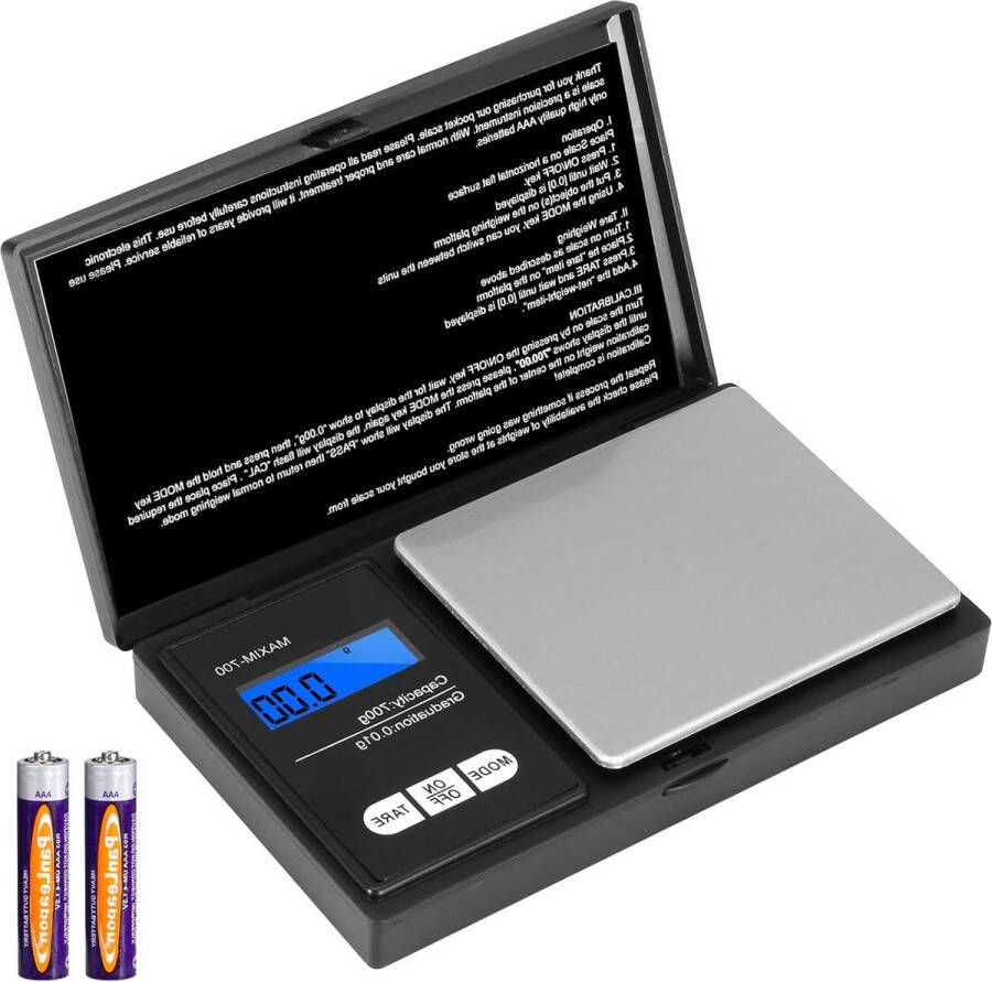 Digitale Keukenweegschaal Precisie Mini Weegschaal Multifunctioneel 700g 0.01g Fijne Schaal Muntschaal Lcd-scherm Keuken Sieraden Koffie Kleine Poederschaal