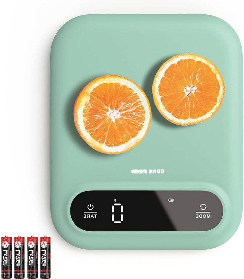 Digitale Keukenweegschaal Professionele Levensmiddelenweegschaal 11 lb 001 oz voor Afvallen Bakken en Koken met LED-display
