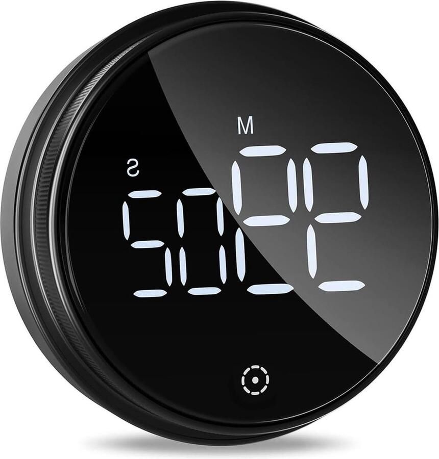 Digitale Kookwekker Groot LED-scherm Magnetische Keukentimer 3 Volumeniveaus Korte Tijdwekker Eierwekker Stopwatch Aftellen Koken Bakken Sport Studeren