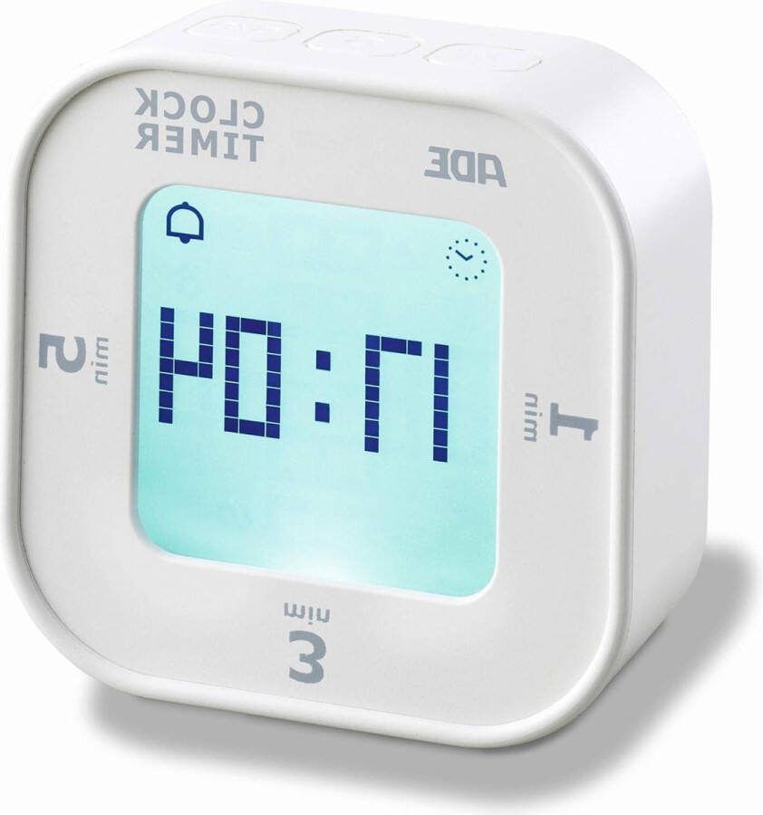 Digitale Kookwekker Tuimelstart-timer TD1902 Countdown Keukentimer voor keuken huiswerk sport Wit