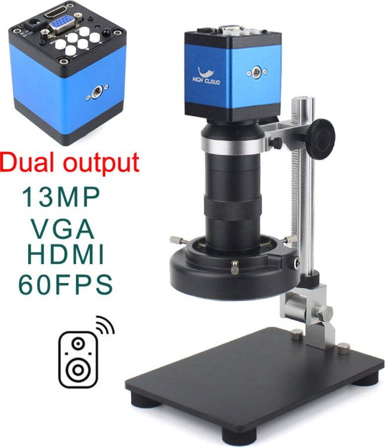 Digitale Microscoop Camera Microscoop 1080p 4K 60FPS Dual Output