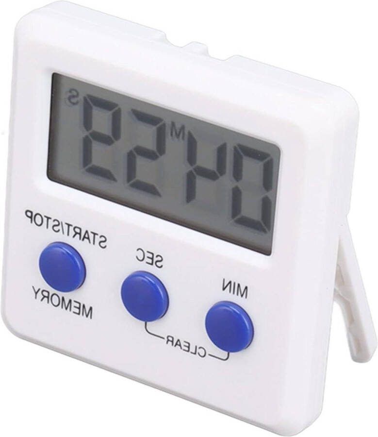 Digitale Timer LED Kookwekker Countdown Timer voor Thuiskeuken Elektronische Timer voor Bakken Oefening Speeltijd kookwekker digitaal